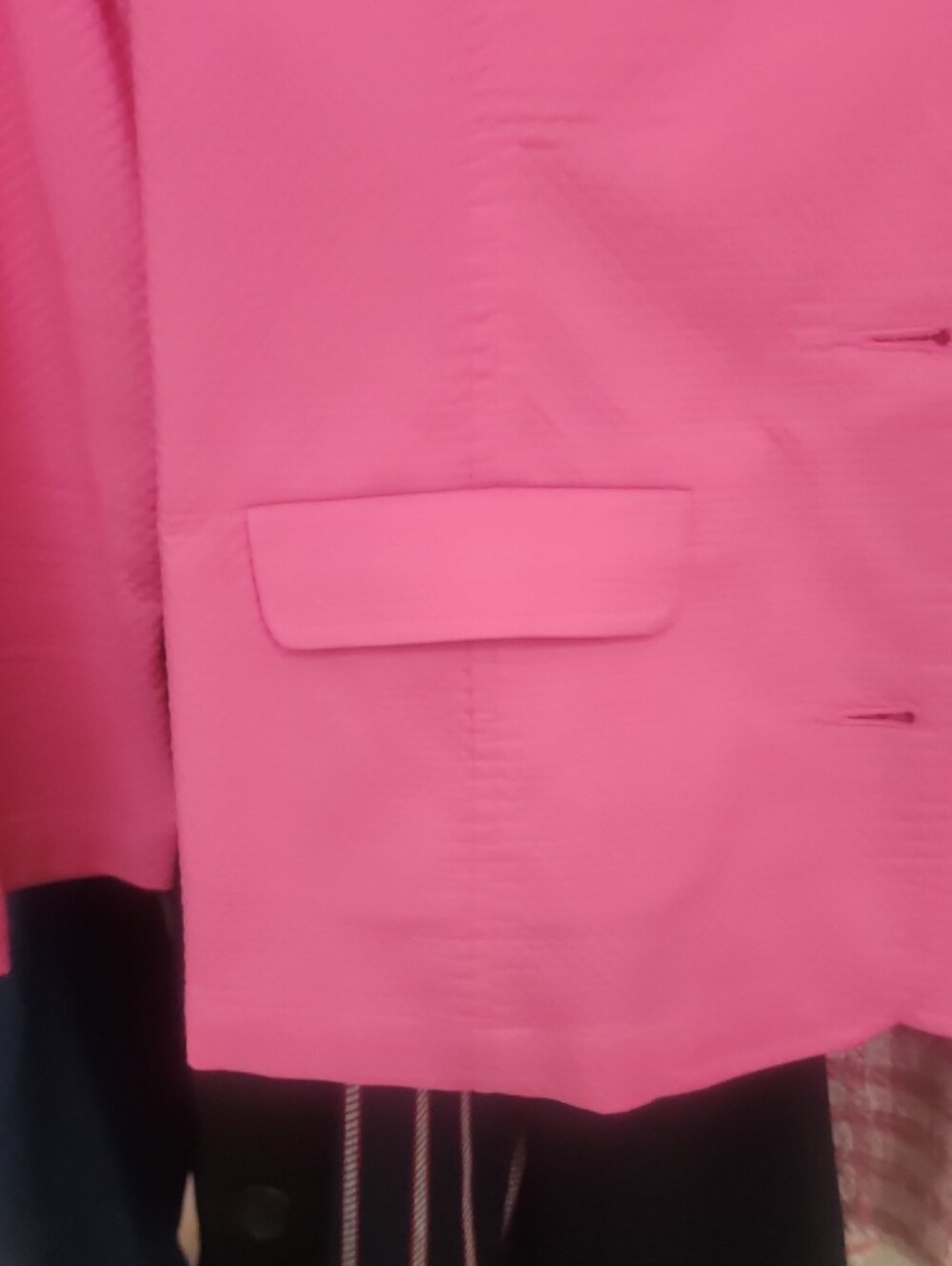 Lilly Pulitzer Hot Pink Single-Button Blazer - Picture 4 of 10